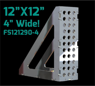 12"X12" - 4"WIDE 90 Degree fabSquare U-Weld Kit-FS121290-4